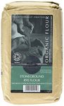 Bacheldre Watermill Organic Stoneground Rye Flour 1.5 kg (Pack of 5)