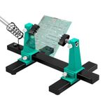 Serplex® Adjustable PCB Holder Soldering Station Clamp for Circuit Board Intergrated Soldering Iron Pen Holder Design Soldering Station Clamp for Motherboard, PCB Frame