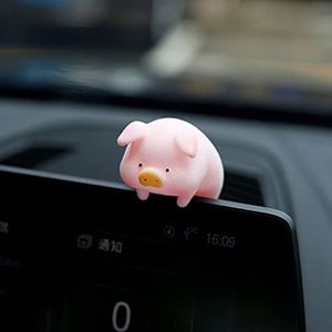 Lucky Piggy Funny Car Display Decoration Stickers Auto Interior Decoration (Only Piggy)