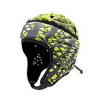 Erthree Rugby Soft Helmet Breathable Protective Headguard Soccer For Outdoor Sports Youth Adults, Flag Football, Roller Skating, Cycling and More(C,size:L)