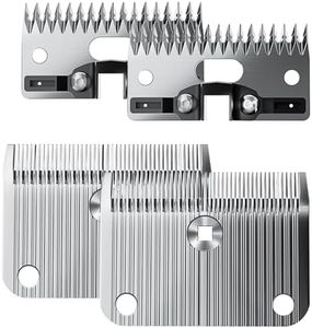 A2/AC Medium Blade Compatible with Lister Star, Legend, Liberty, and Fusion Animal Clippers, Cut Length 3/32 in (2.5 mm), 2 Packs