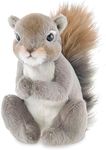 Bearington Lil' Peanut The Squirrel Stuffed Animal, 7 Inch Realistic Stuffed Animal