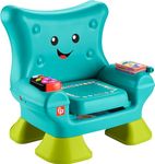 Fisher-Price Laugh & Learn Toddler Learning Toy Smart Stages Chair, Teal, Music Lights & Activities for Ages 1+ Years, Multilanguage Version