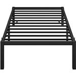 Yaheetech Twin Bed Frame with Stora