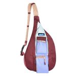 KAVU Original Rope Remix Bag Crossbody Backpack, Wanderland, One Size, Remix Rope Bag