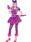 Amscan 999449 - Teens Girls Cheshire Cat World Book Day Fancy Dress Costume Age: 12-14 Yrs