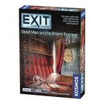 Thames & Kosmos EXIT: Dead Man on the Orient Express, Mystery Solving Card Game, Family Games for Game Night, Party Games for Adults and Kids, For 1 to 4 Players, Ages 12+