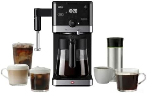 Braun OptiBrew Pro 12- Cup Pod Free Drip Coffee Maker