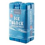 Galvog® Freezer Blocks Ice Packs 400mlx2 for Lunch Box | Long Lasting Reusable Ice Blocks For Cool Bags Lunch Boxes Coolers – Your Travel Camping Picnic Companion