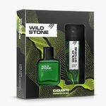 Wild Stone Gift Set for Men with Forest Spice Deodorant 150ml and Perfume 50ml | Perfume and Deo Combo|Premium Gift for Husband