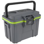 Pelican 8 Quart Personal Lunch Box Cooler (Dark Gray/Green)