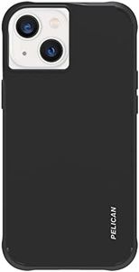 Pelican Ranger Series - iPhone 13 Case 6.1' [Compatible with MagSafe] Magnetic Phone Case with Anti-Scratch Tech [15FT MIL-Grade Drop Protection] Slim, Rugged Protective Cover for iPhone 13 - Black