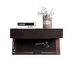 JOLLYMER Floating Shelf for Gun Storage, Espresso