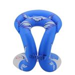 VEDHAK Products Double-Balloon Life Vest for Children Kids Adults Inflatable Swimming Circle Learning Aid Neck Collar Floating Ring. (Multicolor)