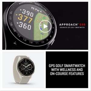 Garmin Approach S50 Golf Smartwatch – GPS Sports Watch for Golfers
