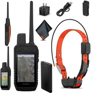Garmin Alpha 300 Handheld Advanced Training & Tracking System for Hunting Dogs Bundle with Garmin Alpha TT25 Dog Tracking Collar with GPS