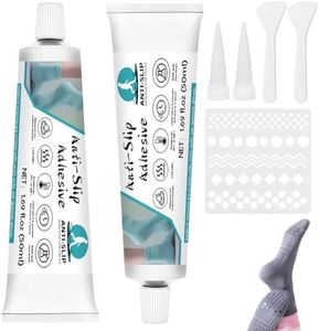 INNOVAYOU Sock Stop Glue 3.5oz, Anti Slip Sock Glue Transparent Waterproof Fabric Paint, Latex Free, Water-Based, Washable, Slip Socks Glue suitable for Socks, Pet Socks, Floor Mats, Blankets