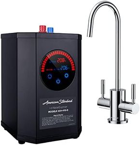 American Standard ASH-410 Digital Hot Water Dispenser, Includes Polished Chrome Dual Handle Faucet 1500 Watts, 110v