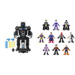 Fisher-Price Imaginext DC Super Friends Batman Playset Bat-Tech Batbot | Batman Figure Multipack, 11 Figures & Accessories