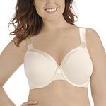 Vanity Fair Women's Illumination Zoned in Support Full Figure Underwire Bra 76338, Sweet Cream, 36D