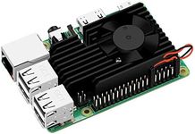 GeeekPi Extreme Cooling Fan Kit for Raspberry Pi 4, Aluminum Heatsink with Cooling Fan for Raspberry Pi 4B & Raspberry Pi 3 B+(B Plus) & Raspberry Pi 3B