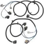 RADHLBNIU Tail Light Wiring Harness Compatible with 2003-2007 Chevy Silverado 1500 1500HD 2500HD 3500 Rear Left and Right Side Tail Lamp Wiring Harness Kit Replaces # 16531401 16531402