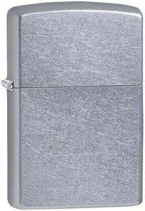 Zippo Regular Street Chrome Windproof Pocket Lighter Blister Pack