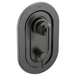 Moen T2900BL Gibson Posi-Temp with Built-in 3-Function Transfer Trim Kit Valve Required, Matte Black