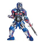 Disguise Optimus Prime Movie Prestige Costume, Blue, Large (10-12)