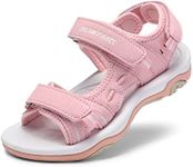 DREAM PAIRS Boys Girls Sandals Kids Athletic Summer Sports Water Shoes for Toddler/Little Kid/Big Kid,Size 6 Big Kid,Light/Pink,170891_K