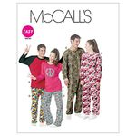 McCall's Patterns M6251 Misses'/Men's/Teen Boys' Tops, Pants and Jumpsuit, Size Y (XSM-SML-MED)