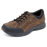 Rockport Men's Chransonchransonchransonchransonchransonchaveiro???????Chranson Walking Shoes, Dark Brown Black, 10 UK