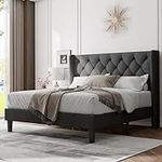 Feonase Queen Size Bed Frame with D