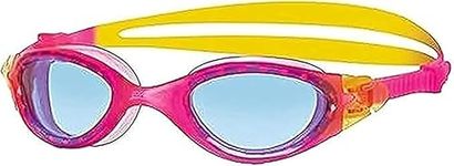 Zoggs Juniors Panorama Anti-fog Swim Goggles with UV protection- Pink, 6-14 Years