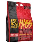 MUTANT MASS Weight Gainer Protein Powder with a Whey Isolate, Concentrate, and Casein Protein Blend, High-Calorie Shake (6.8 kg (Pack of 1), Strawberry Banana)