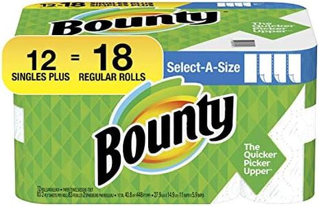 Bounty Select-A-Size Paper Towel, 83 Count (Pack of 12), White 996