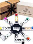 Jaques of London Mexican Train Dominoes Game Dominoes Set For Children & Adults | Family Domino Games | Since 1795