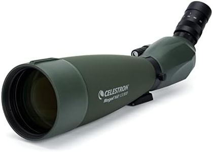 Celestron Regal M2 100ED Spotting Scope – ED Glass for Hunting, Birding and Outdoor Actvities – Phase and Dielectric Coated BaK-4 Prism – Fully Multi-Coated Optics – Dual Focus – 22-67x Zoom Eyepiece