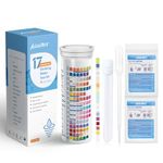 AssuTest 17-in-1 Drinking Water Detection Kit 125 Tests - Perfect for Home Tap & Well, Detects Hardness, Lead, Iron, Copper, Chlorine, Fluoride & More