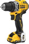 DeWALT DCD701D2-GB XR Keyless 12V Cordless Drill Driver kit with 2 x 12v XR Batterys Charger and TSTAK Kitbox