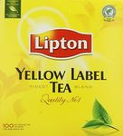 Yellow Label Tea Box of 100 Tea Bags by UnileverLipton (3)