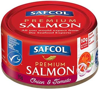 SAFCOL Premium Salmon with Tomato and Onion 95g Can x 12