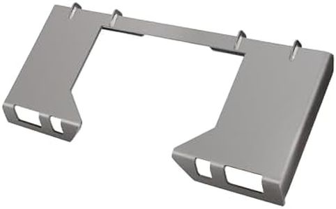 Universal 3/8 Inch Skid Steer Quick Attach Plate Compatible with Tractors and Loaders Heavy Duty Mounting Bracket for Skid Steer Attachments Durable Construction