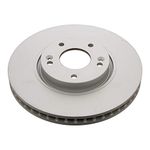 febi bilstein 31317 Brake Disc Set (2 Brake Disc) front, internally ventilated, No. of Holes 5