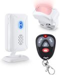 NineLeaf Shed Alarm with Remote, Motion Sensor Alarm with Remote, Wireless Burglar Alarms, 113dB Volume Adjustable, Support 5 Modes, 36 Tunes, Remote Control for Home/Garage/Van/Shed/Shop