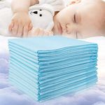 Zdolmy Baby Disposable Changing Pad 20Pack Soft Waterproof Mat Portable Diaper Changing Table & Mat Leak-Proof Breathable Underpads Mattress Play Pad Sheet Protector(13'' 18'')