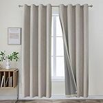Joydeco Black Out Curtains 63 Inch 