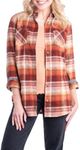 Legendary Whitetails Women's Standard Cottage Escape Flannel Shirt, Pumpkin Spice, Medium