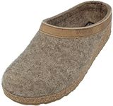 HAFLINGER Unisex Adult Grizzly Torben Slippers,Beige (550 peat), 5 UK (38 EU)