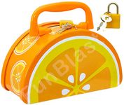 FunBlast Piggy Bank - Fruit Shaped Coin Box For Kids, Money Bank For Kids Piggy Saving Box For Girls, Boys, Birthday Return Gift For Children (Orange), Orange